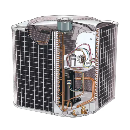 entry air conditioner cutaway